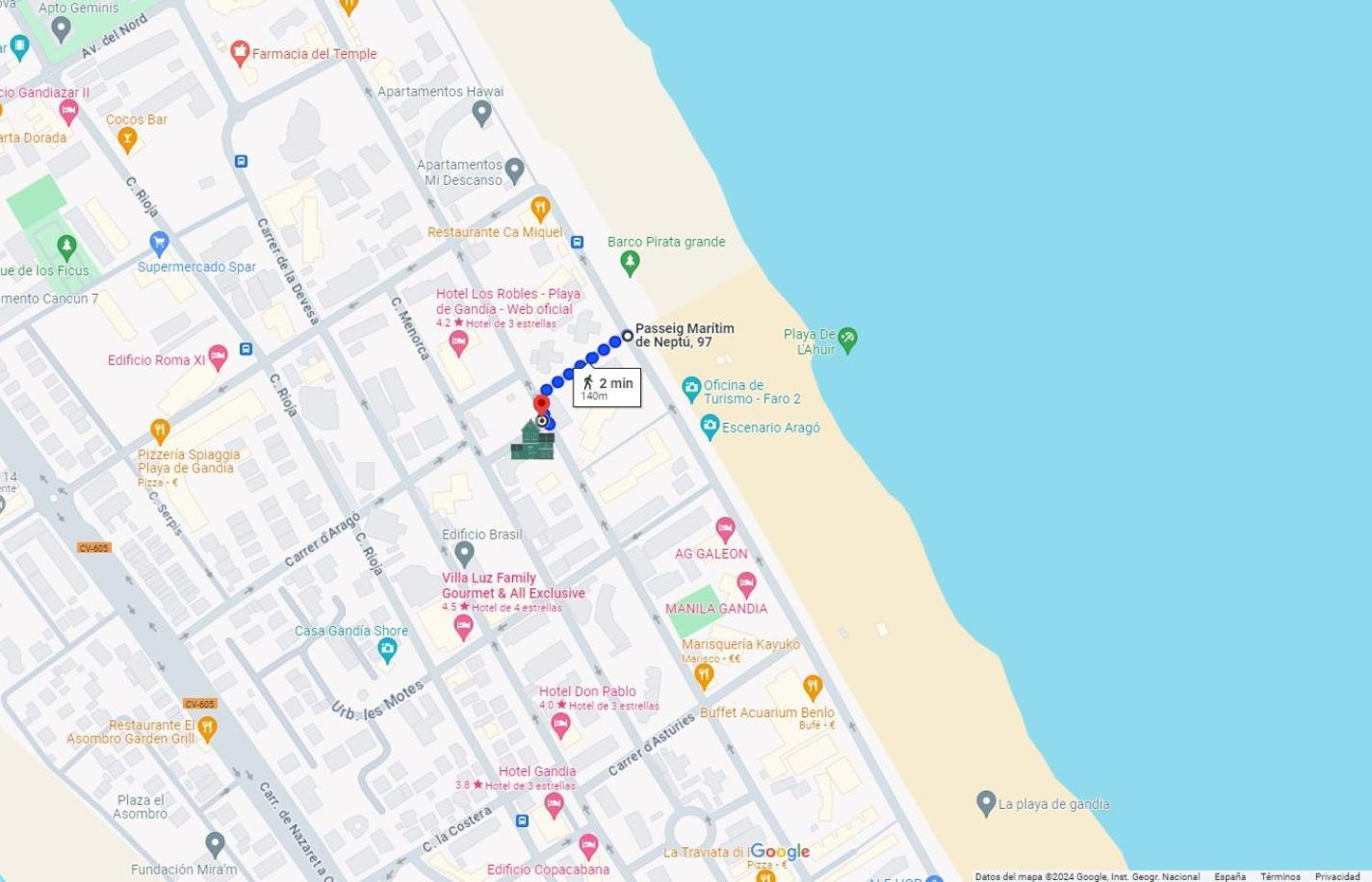 Playa de GandiaEurosol Vacaciones Playa Gandia公寓 外观 照片